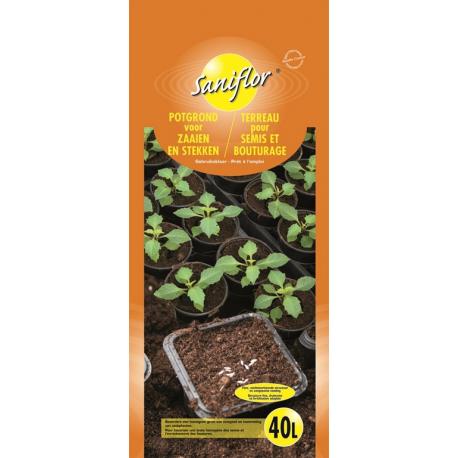 terreau semis et bouturages 40 litres SANIFLOR