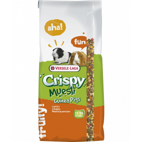 crispy muesli guinea pigs cobayes 20kg VERSELE LAGA