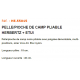 pelle/pioche de camp pliable HERBERTZ + étui