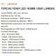 torche FENIX LED 163mm 12000 lumens LR.50.R