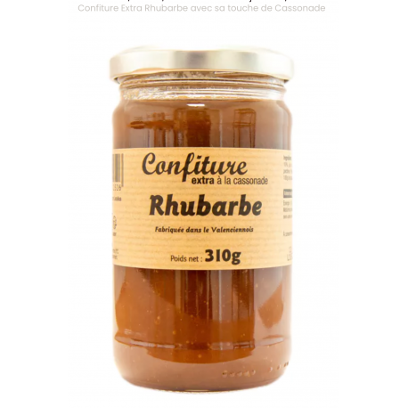 confiture rhubarbe