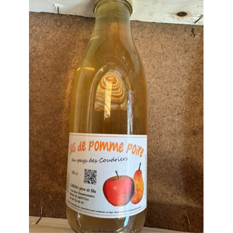 jus de pomme poire