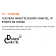 couteau navette DOURIS CHASTEL DC841CB