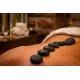 Massage pierres chaudes dos