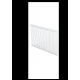 Panneau barrière pour piscine CLOSE&SWIM V2 acier blanc, H.130.6 x L.200.6cm