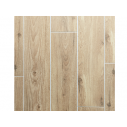 3,6 m² Carrelage sol intérieur / mur intérieur effet bois naturel Walnut l.20 x L.120 c