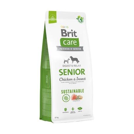 BRIT CARE senior breed chicken/insect 12kg