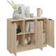 Buffet Chêne sonoma 90,5x30x70 cm Bois d'ingénierie