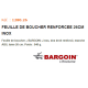 FEUILLE DE BOUCHER RENFORCEE 26CM BARGOIN 1280.26