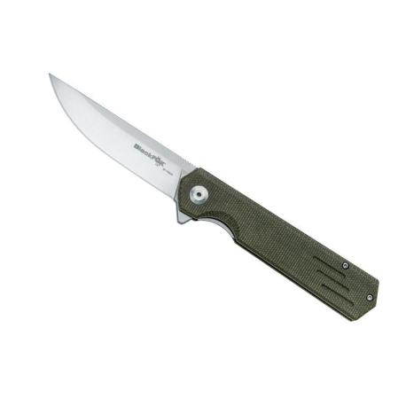 COUTEAU BLACK FOX REVOLVER MICARTA VERT BF.740OD