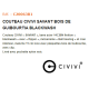 COUTEAU CIVIVI SAVANT BOIS DE GUIBOURTIA BLACKWASH C20063B1