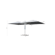 Parasol double Sombra NATERIAL gris, L.300 x l.300 cm