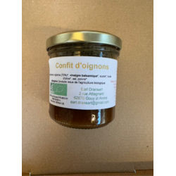 Confit d'oignons local