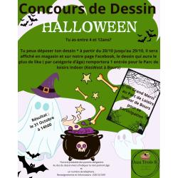 Participation au concours de Dessin "HALLOWEEN"