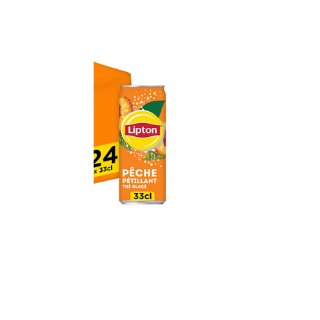 Lipton pétillant pêche