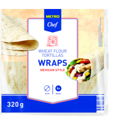 Wraps 20cmX8