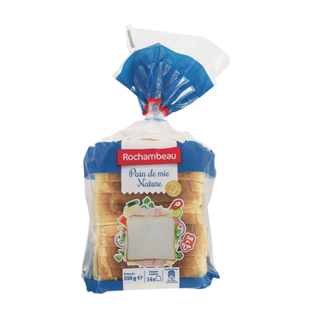 Pain de mie roch 550g