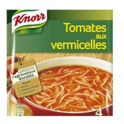 Soupe tomate vermicelle