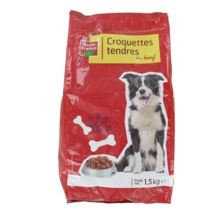 croquettes chien boeuf legumes
