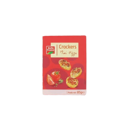 Crackers mini pizza