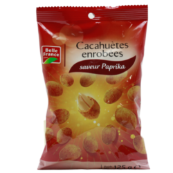 Cacahuètes enrobées paprika