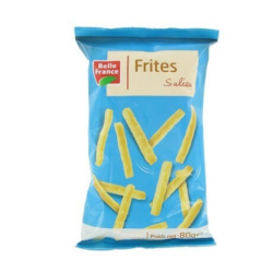 frites salées 80g