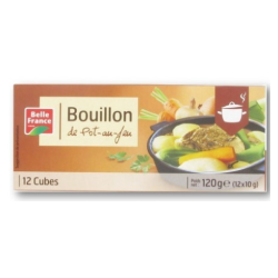 Cubes bouillon pot au feu