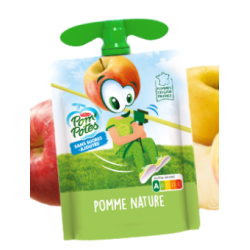 Compote pomme nature 4x90g