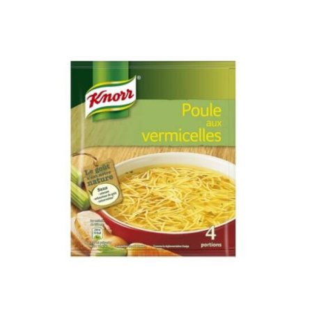 Sachet poule et vermicelles