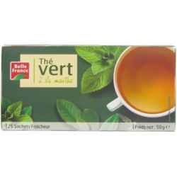 The vert menthe 25sachets 40g