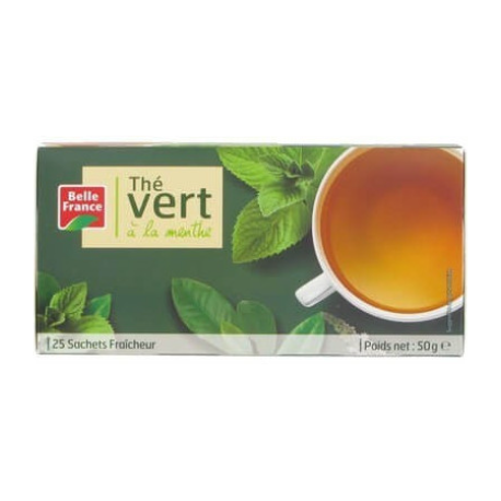 The vert menthe 25sachets 40g