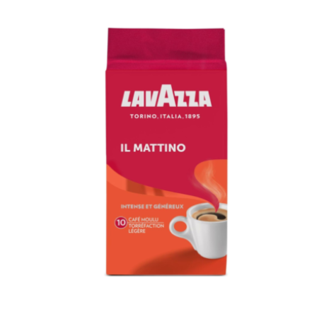 Café moulu il mattino lavazza 250g