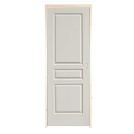 Bloc-porte acoustique postformé H.204 x l.73 cm, poussant gauche