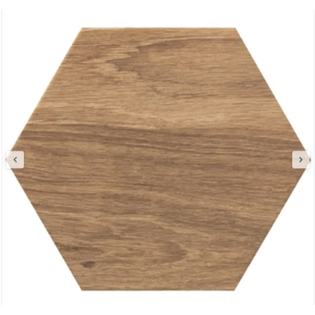 2 m² de Carrelage sol intérieur / mur intérieur effet bois beige Oikos l.25.8 x L.29 cm