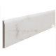 Lot de 2 plinthes Marbre blanc mat n°51 x L. 60 cm, Ep.8 mm