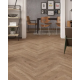 2.22 m² de Parquet contrecollé chêne naturel bohème vitrifié M BR BROCELIANDE, l.13.9cm