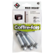 Kit chevilles à expansion coffre fort RED HEAD, Diam.14 x L.55 mm