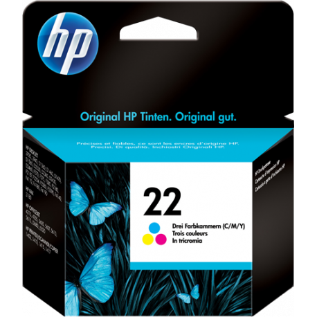 Cartouche encre HP 22 couleur