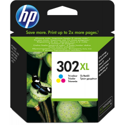 Cartouche encre HP 302 XL couleur