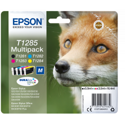 Cartouche encre EPSON T1281 multipack renard