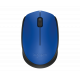 Souris optique Logitech M171 bleu, noir