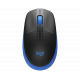 Souris sans fil - Logitech - M190 ergonomique - Bleu