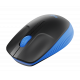 Souris sans fil - Logitech - M190 ergonomique - Bleu