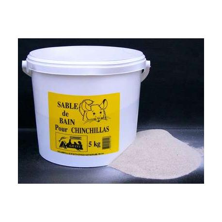 sable de bain chinchilla 5kg GRANY