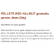 pellets red halibut 20kg