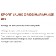 sport jaune cribs 25kg MARIMAN