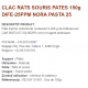 ratuclac rats souris pates 150g PROTECTA